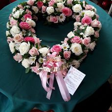 Medium open heart face $200.00