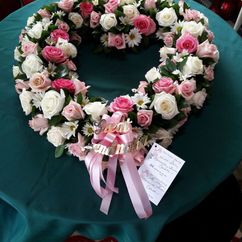 Medium open heart face $200.00