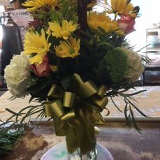 Autumn arrangement as shown starting at 60.00 and up